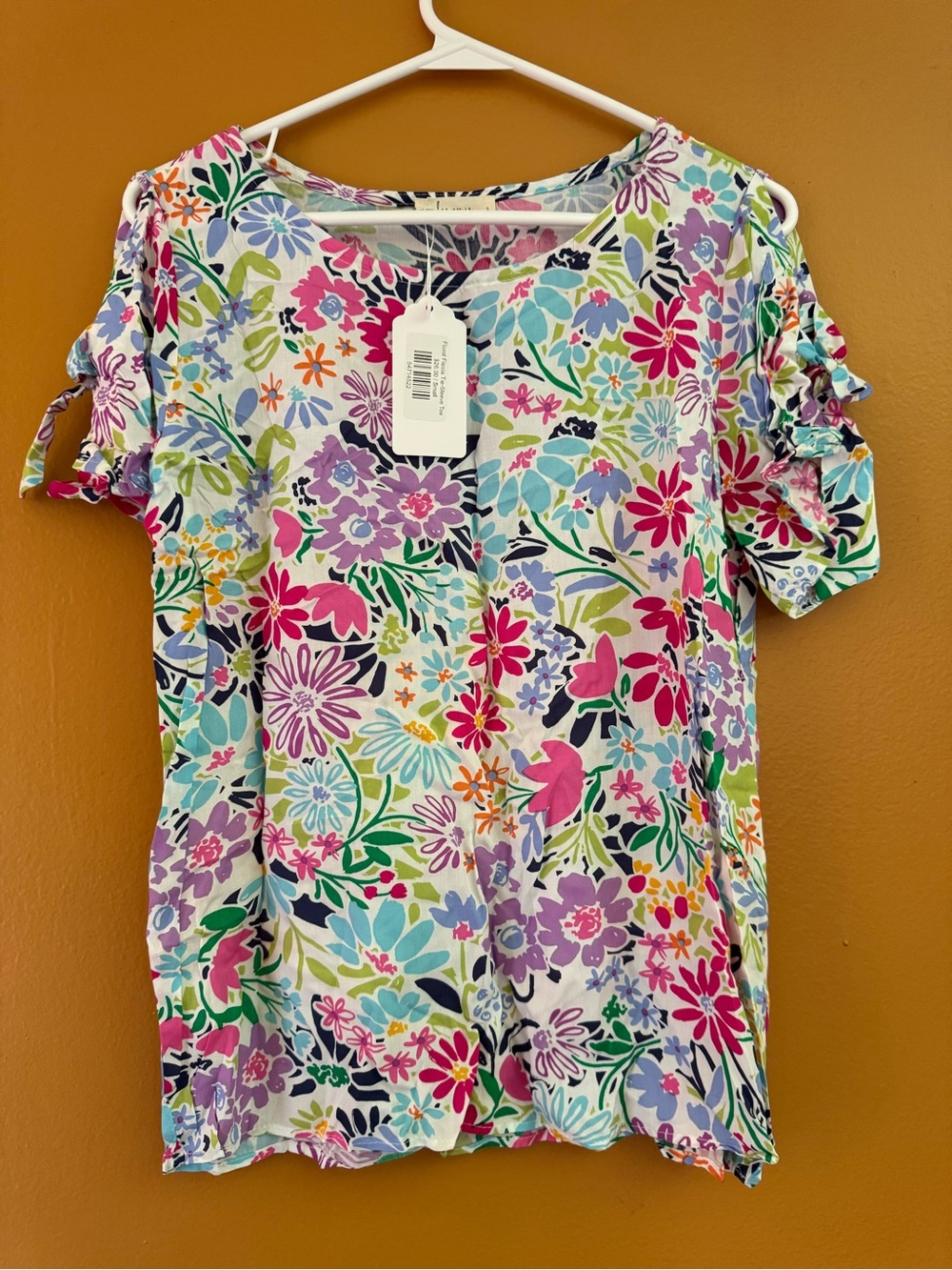 Women’s Floral Short Sleeve Tee - Multi